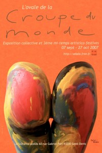 l'affiche de la cRoupe 07 par Sylvie Decugis