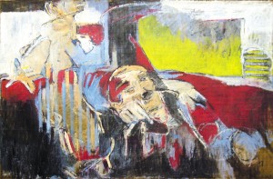 Olivier-Ognibene-Intérieur-1-(acrylique sur papier)