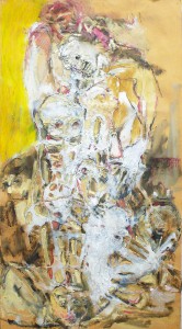Olivier-Ognibene-La-porte-de-l-enfer-(technique mixte sur papier)