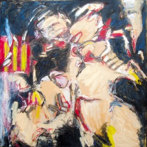 Olivier-Ognibene-Parenthèse-3-acrylique sur papier)