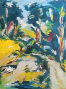 Olivier-Ognibene-Sur-la-colline-(huile sur toile)